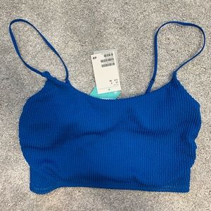 H&M cobalt blue Bikini Top! Size 4